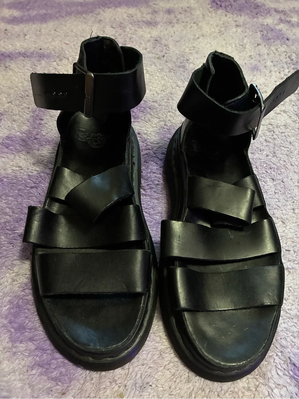 Dr. Martens Black leather Clarissa